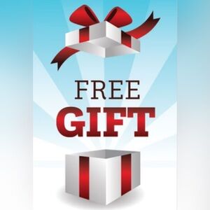 FREE GIFT with purchase over $100.
